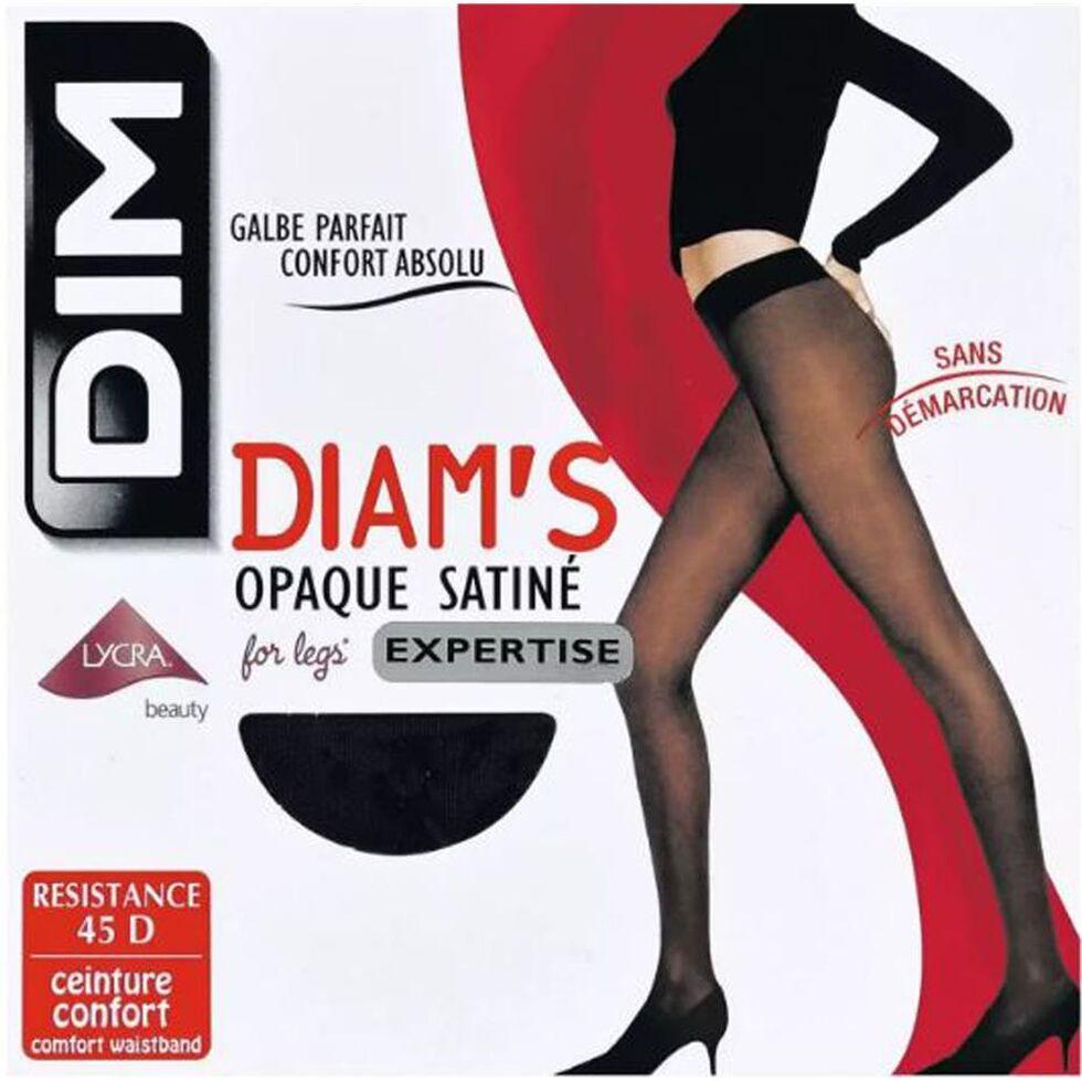 DIM Diam's Opaque Satiné L Choklad