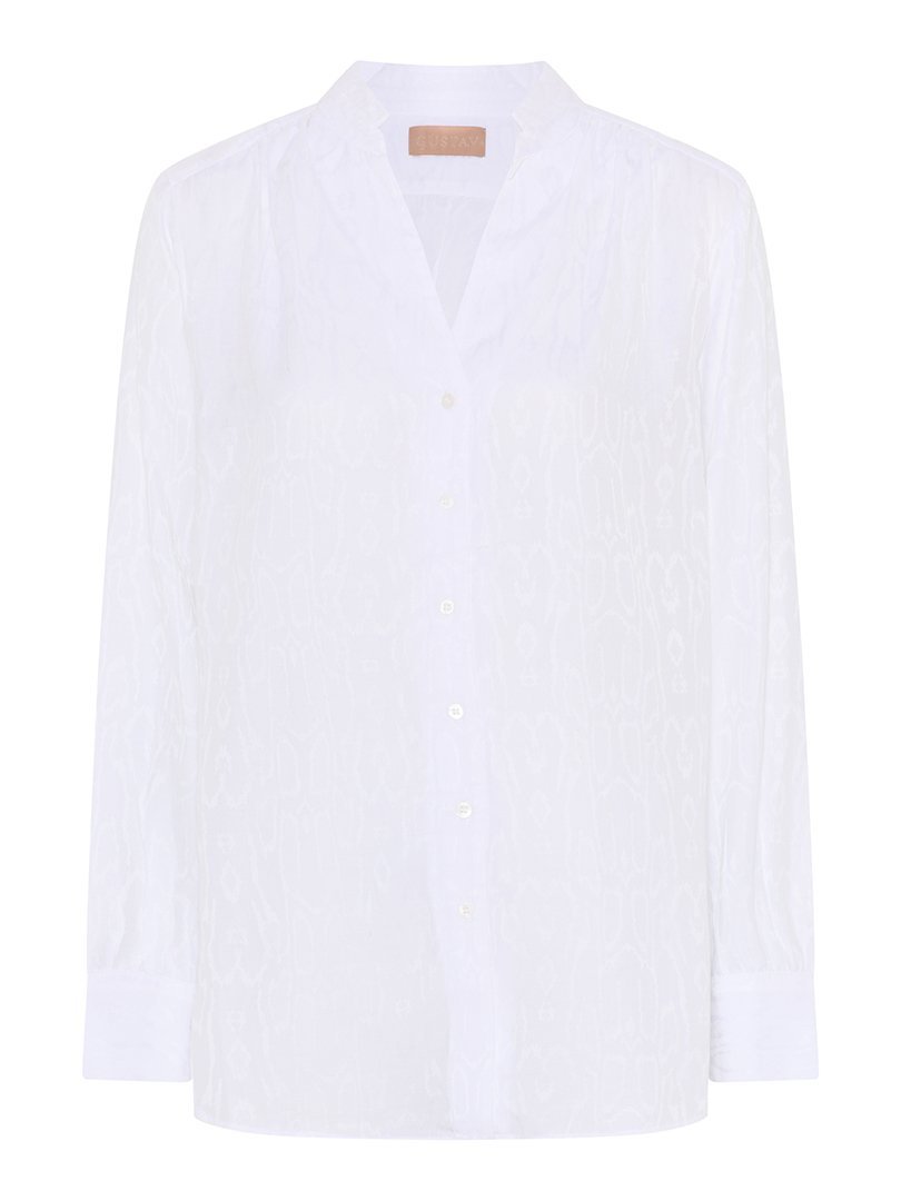 Leonora Long Shirt 42 White