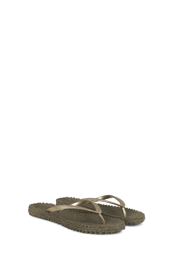 Flipflops with Glitter Cub Brown 41
