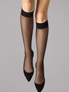 Satin Touch 20 Knee-Highs M Sand